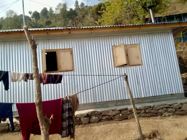 Aus der Hütte wurd ein Haus.  | Foto: Tia