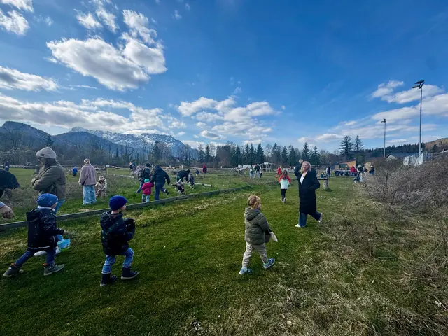 Die Ostereiersuche fand am Gelände von SoccerGolf Oberalm/Hallein statt. | Foto: SPÖ Oberalm