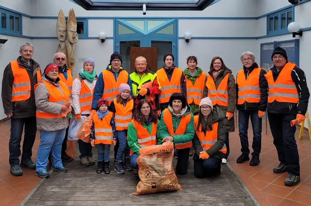 Frühjahrsputz in St. Margarethen mit vielen Helfern
