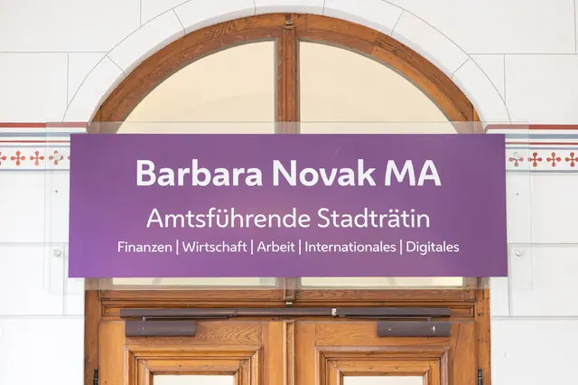 Büro der Wiener Vizebürgermeisterin Barbara Novak. | Foto: Sade Jerabek/MeinBezirk