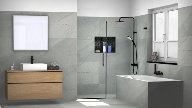 Fliesen Pfeiler bietet ein umfangreiches Angebot, darunter kostenlose Vor-Ort-Beratung, einen unverbindlichen Fugen-Check sowie eine gratis 3D-Badplanung. | Foto: Fliesen Pfeiler