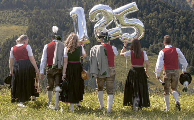 Traditionskapelle Krispl-Gaißau blickt auf 125 Jahre zurück