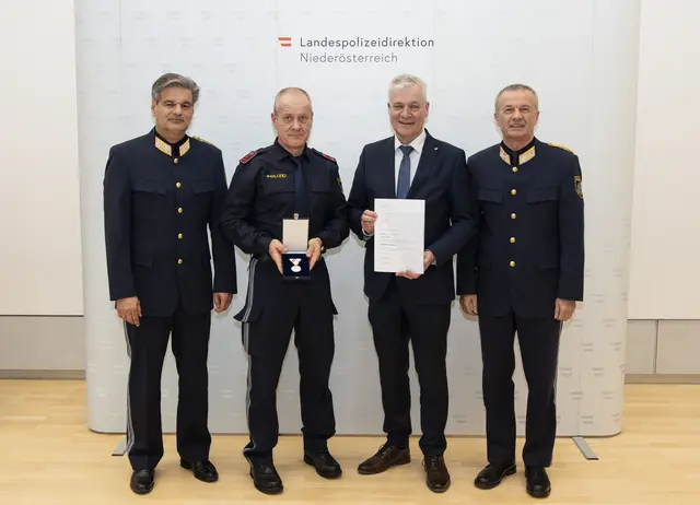 Seit drei Jahrzehnten ein leidenschaftlicher Polizist