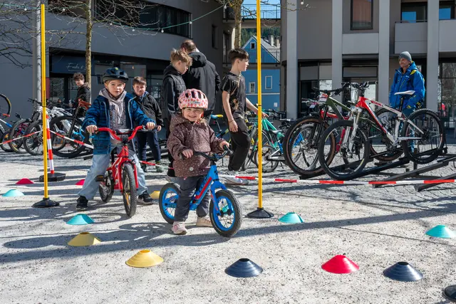 Rathausplatz war Hotspot für Fahrradfans