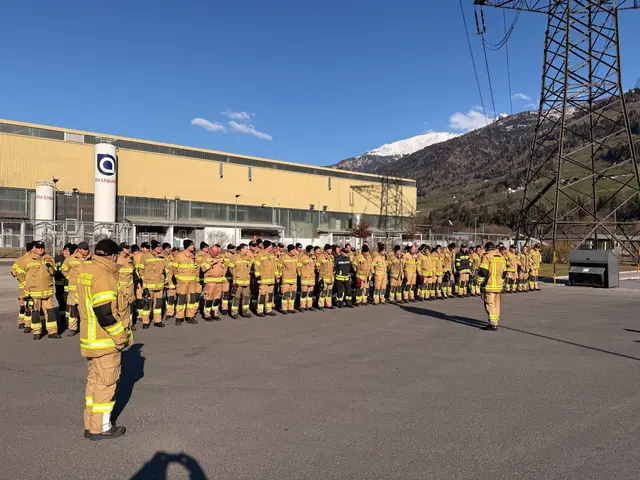 Katastrophenzüge der Osttiroler Feuerwehren rückten aus