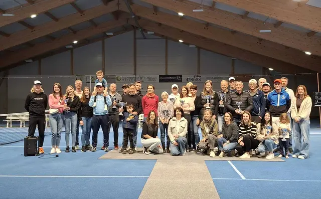 Die Sieger des Friedberger Wintercups 2025/26. | Foto: TC Friedberg