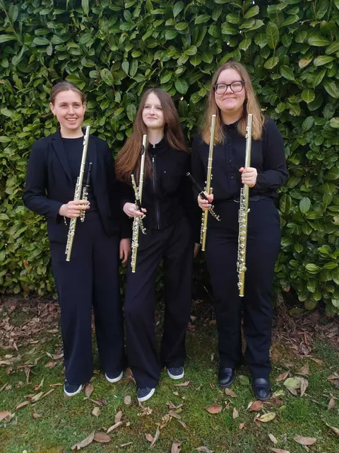 Ebenso Fixstarter beim Landesfinale im Mai: Die Musikerinnen des Ensembles "Les Trois Flutes" | Foto: Musikschule Leibnitz