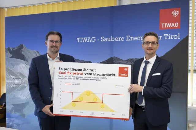 TIWAG fixiert Strompreis und setzt auf günstige Sommer-Tarife
