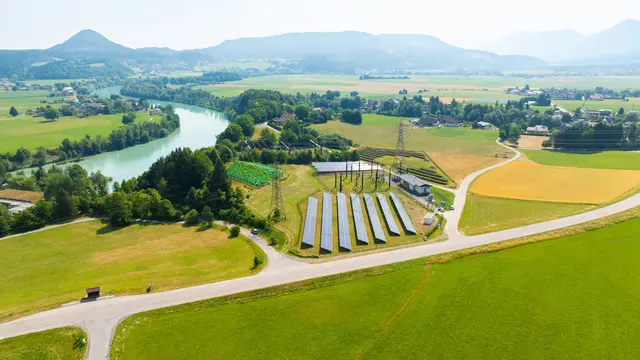 Photovoltaikanlage in Mühlbach | Foto: Kelag