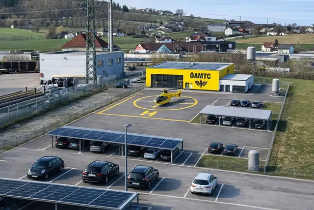 In Rohrbach-Berg sollte ein ÖAMTC-Rettungshubschrauber stationiert werden. | Foto: Rotes Kreuz/KI