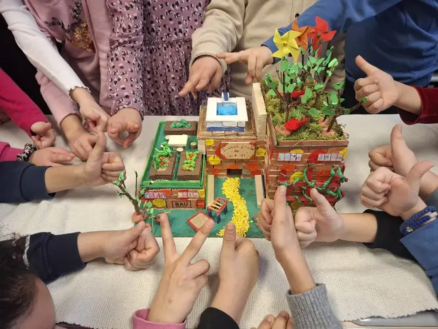 Penzinger Volksschüler bauen ihre Schule der Zukunft