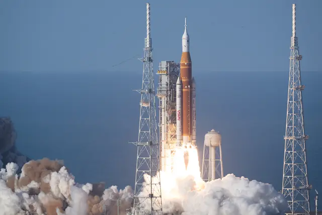 Die NASA-Mission Artemis II wurde am Mittwoch erfolgreich gestartet. | Foto: NASA
