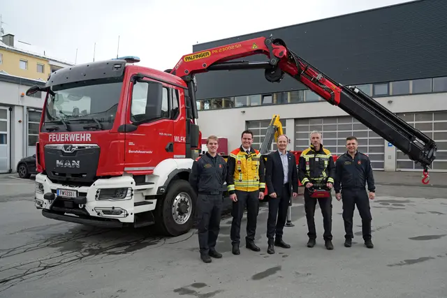 Feuerwehr Innsbruck erweitert Flotte mit speziellem Fahrzeug