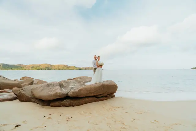 Vanessa und David feiern die ersten sechs Monate Eheglück