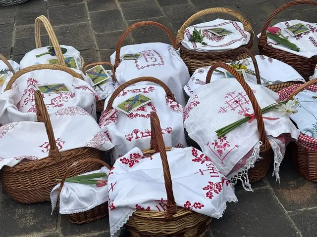 Ein selbst gesticktes oder gehäkeltes Weihkorb-Deckerl hat in der Süd- und Weststeiermark große Tradition.  | Foto: MeinBezirk/Waltraud Fischer