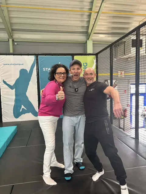Ute Portschy-Heidenreich, Andi Knoll und Thomas Zambo hatten ihren Spaß. | Foto: Ute Portschy-Heidenreich