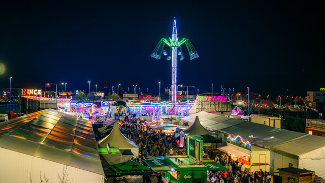 Ein Vergnügungspark sorgt für Unterhaltung. | Foto: AMF