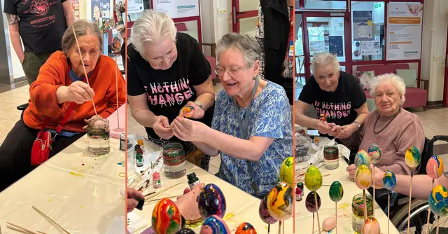 Bunte Osterfreude im Pflege- und Betreuungszentrum Pottendorf