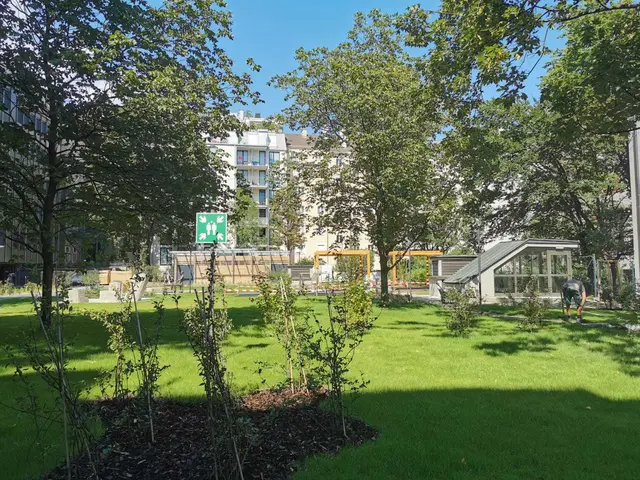 Im Garten der BVAEB kann man den Frühling genießen