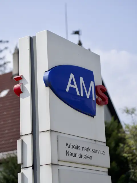 Reger Andrang im März beim AMS Neunkirchen. | Foto: Santrucek