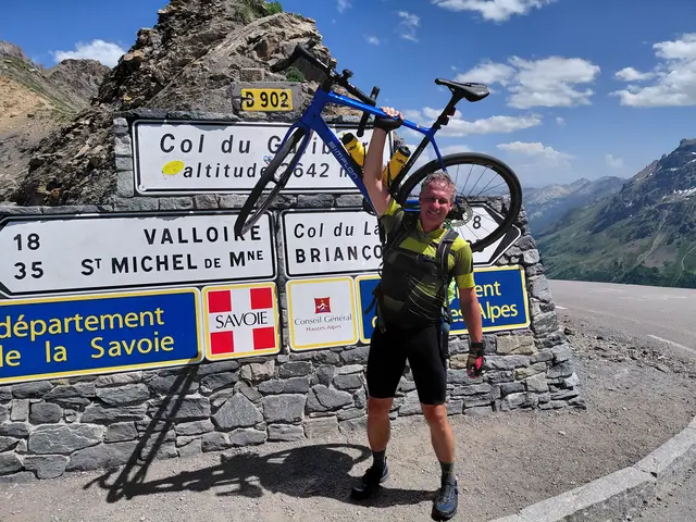 Das Radfahren ist Geza Gemes große Leidenschaft, zuletzt ist er hier rund 12.000 km pro Jahr geradelt. | Foto: Gemes privat