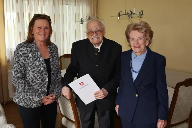 95. Geburtstag von Franz Dunshirn gefeiert