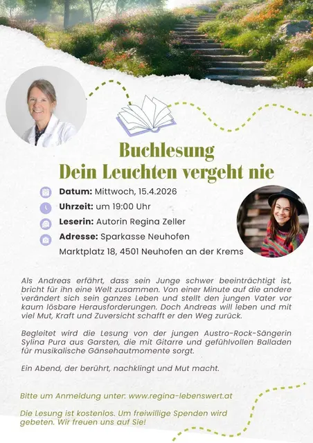 Buchlesung mit musikalischer Begleitung 