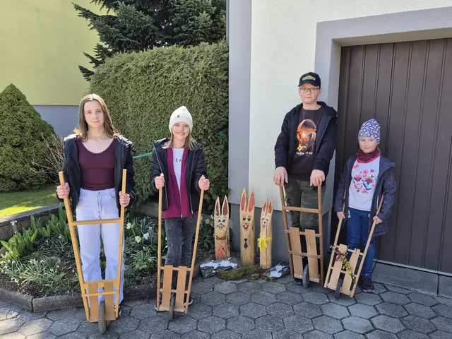 Auch in Gastern kommen die Ratscherkinder