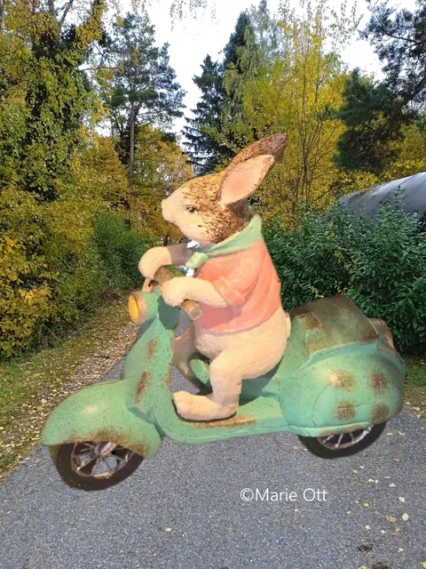 Geschichte - Ein kleiner Osterhase der lieber Rennfahrer werden wollte!