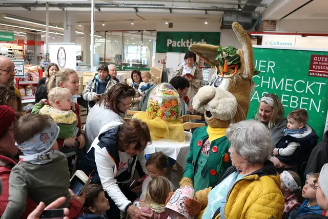 Das G'riss um den ORF-Osterhasen war enorm