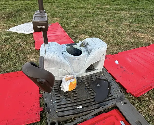 Der entstandene Schaden beläuft sich laut Obmann auf zirka 1.500 Euro. | Foto: Landjugend St. Georgen/Lavanttal