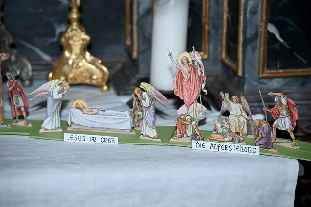 Fastenkrippe in der Bichlkapelle in Grinzens | Foto: Hassl