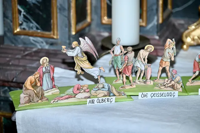 Fastenkrippe in der Bichlkapelle in Grinzens | Foto: Hassl