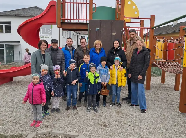 Ostereiersuche in Wiesmath