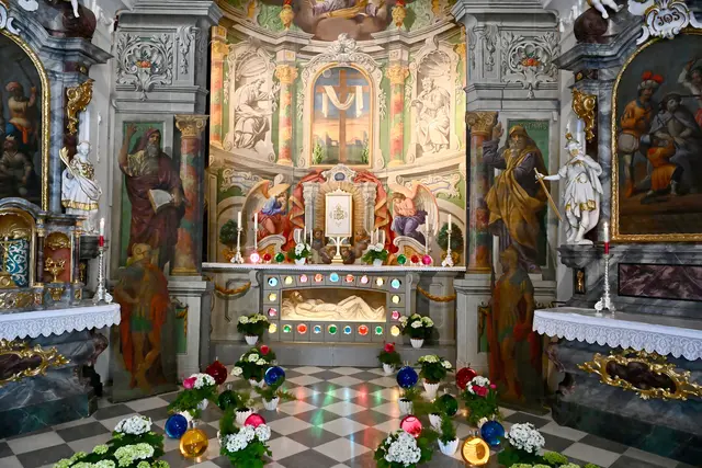 Ostergräber und Fastenkrippen in unserer Region