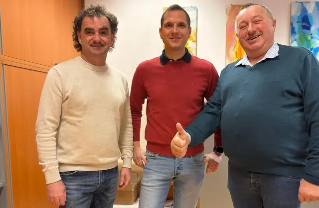Neuer Vizebürgermeister in Riedlingsdorf: Dietmar Zapfel (ehemaliger Vizebürgermeister), Vizebürgermeister Marco Fleck und Bürgermeister Wilfried Bruckner | Foto: Marktgemeinde Riedlingsdorf