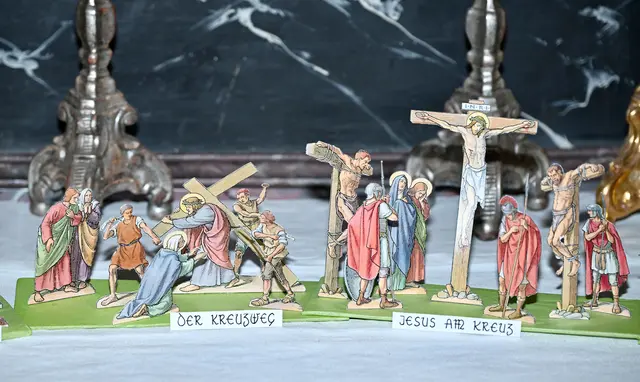 Fastenkrippe in der Bichlkapelle in Grinzens | Foto: Hassl