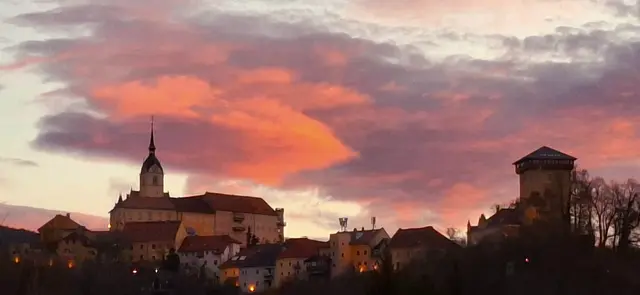 Morgenröte zum Ostersamstag