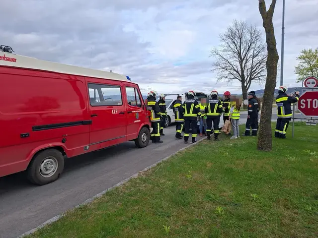 Die Feuerwehr Judenau wurde um 16:17 Uhr von Florian Niederösterreich alarmiert und traf kurze Zeit später am Unfallort ein. | Foto: DOKU NÖ