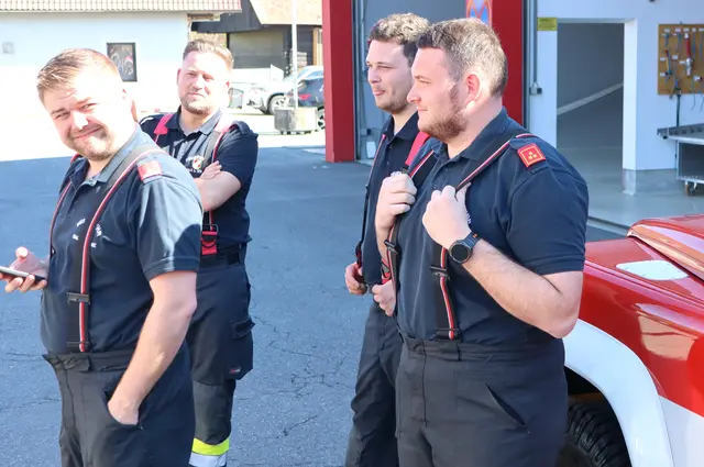 Die Florianis hatten alles fest im Griff | Foto: Gerhard Langmann