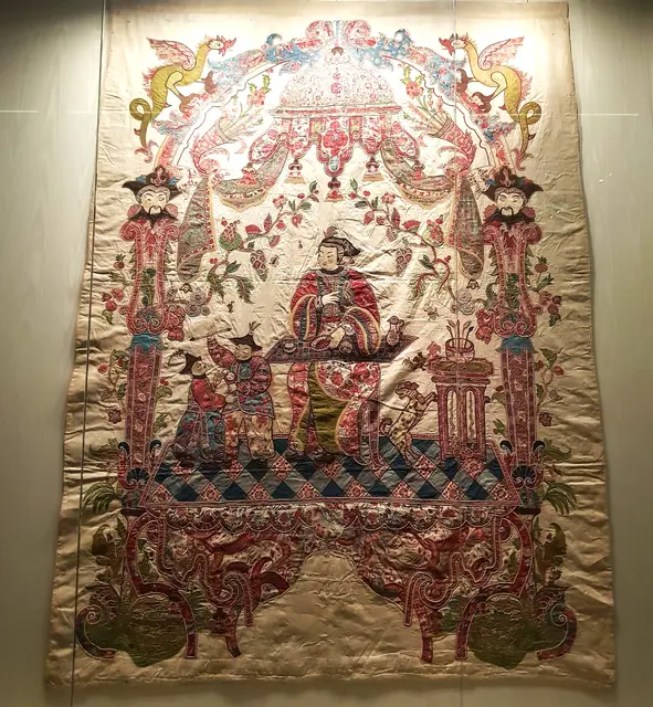 Wandbehang Schloss Hof ca 1730