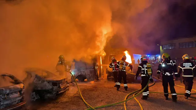 Feuer wütete auf Firmenareal in Möllersdorf