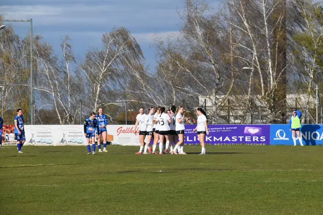 Nach der Pause jubelten die Gusek-Spielerinnen über zwei Tore von Elena Hosiner. | Foto: MeinBezirk/Michael Strini
