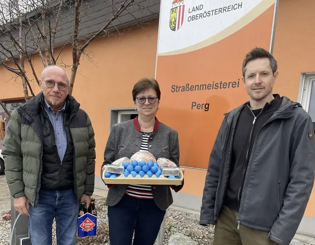 FPÖ überbrachte Ostereier an Einsatzkräfte und Straßenmeisterei