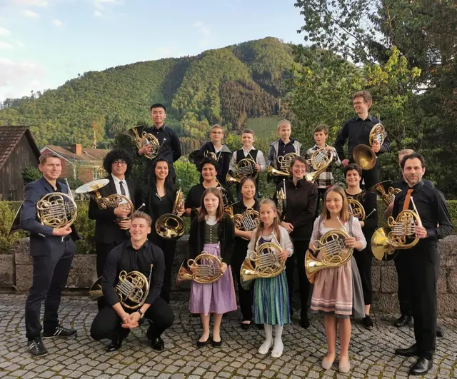 Junge Talente musizieren beim Hornfestival in Sierning