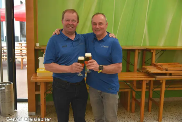 Obmann Manfred Dunkl und Stv, Hermann Pendl | Foto: Gerald Dreisieber