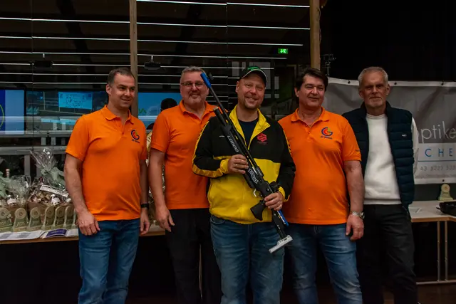 Beim zweiten Tiroler Landes-Gilden-Cup im Veranstaltungszentrum KiWi gingen 96 Mannschaften mit insgesamt 643 Sportschützinnen und Sportschützen an den Start. | Foto: Schützengilde Absam