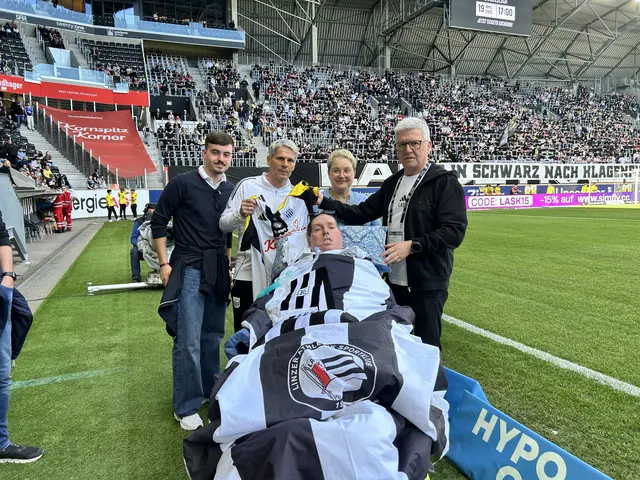 Warum ein ganzes Stadion für diesen Familienvater aufstand