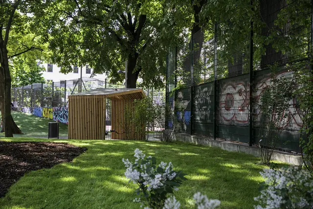 Im Mariahilfer Esterhazy-Park ereignete sich ein Raubüberfall.  | Foto: BV 6