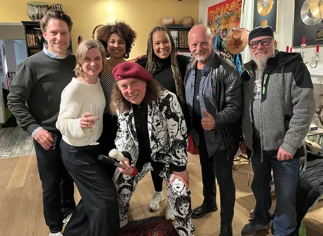 Erwin Kienast lud zum zehnten Osterfeuer-Jubiläum